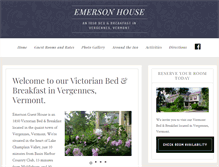 Tablet Screenshot of emersonhouse.com